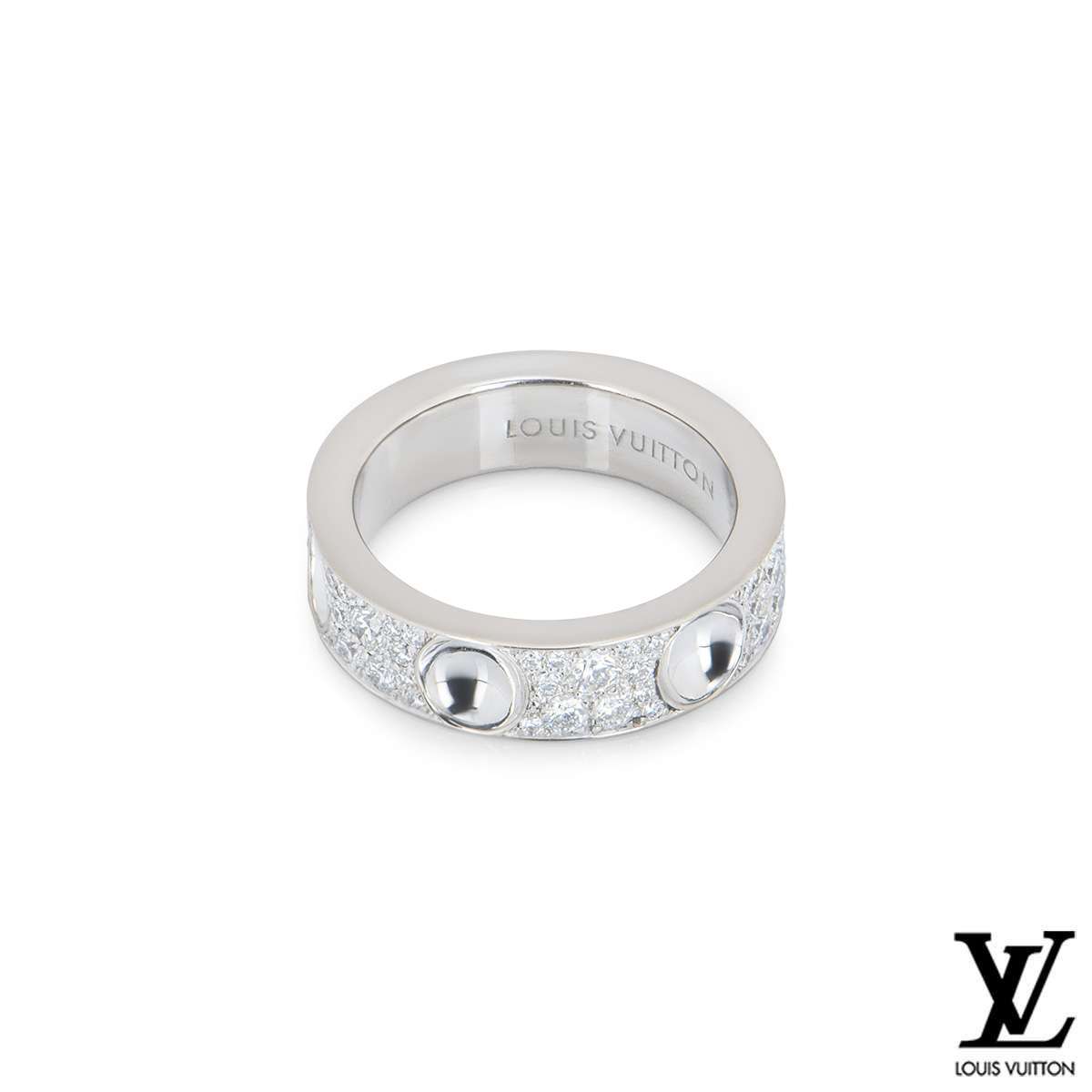 Louis Vuitton Empreinte Diamond Ring Q9A01A